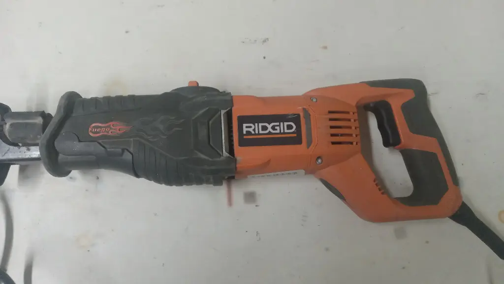 RIDGID Compact Orbital Reciprocating Saw