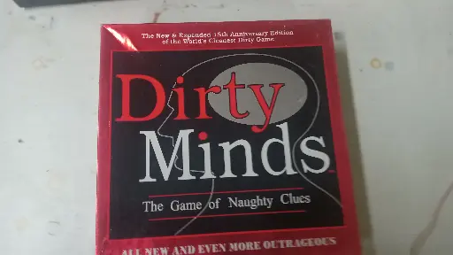 Dirty Minds Board Adult Games The Game of Naughty Clues Couples Party