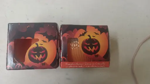 Candle Halloween Pumpkin spice