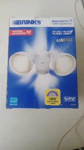 Security light Fixture motion light Brinks