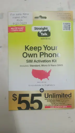 Straight talk card