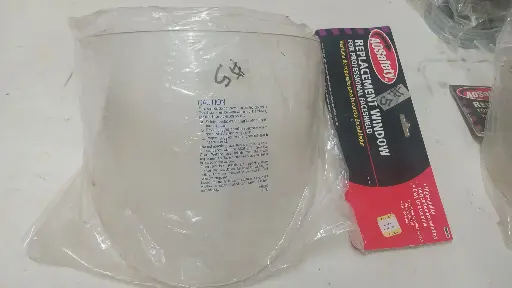 Faceshield window replacement