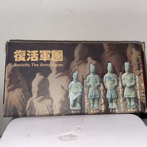 Revivify The Army Corps Chinese Tomb Figure Excavation Kit Feudal Officer Age 5+