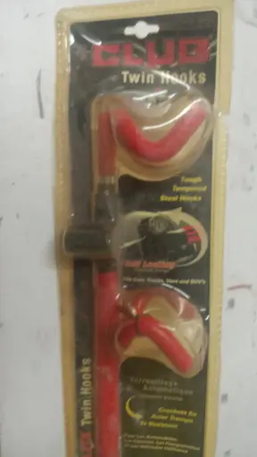 The Club Anti theft Twin Hooks